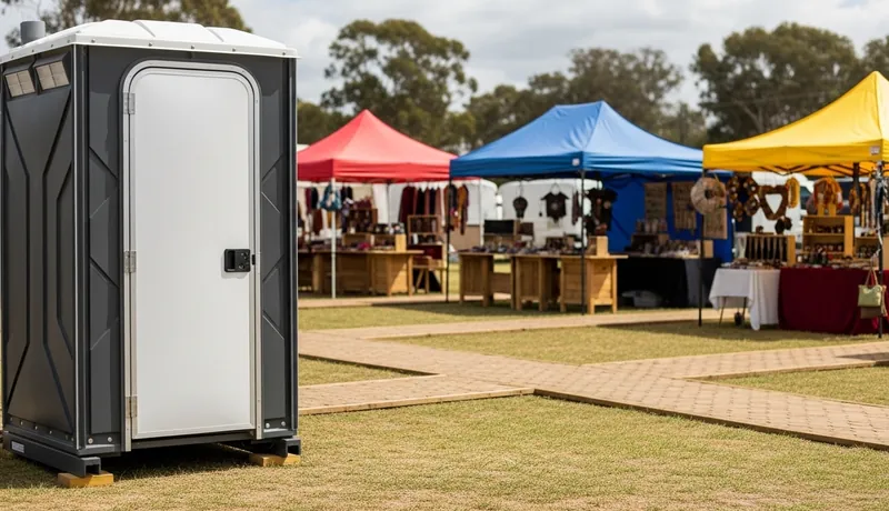 Event portable restroom setup — Celina, Tx