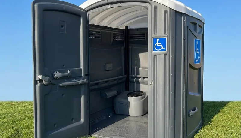 ADA-Compliant Porta Potty event setup in Celina, Tx