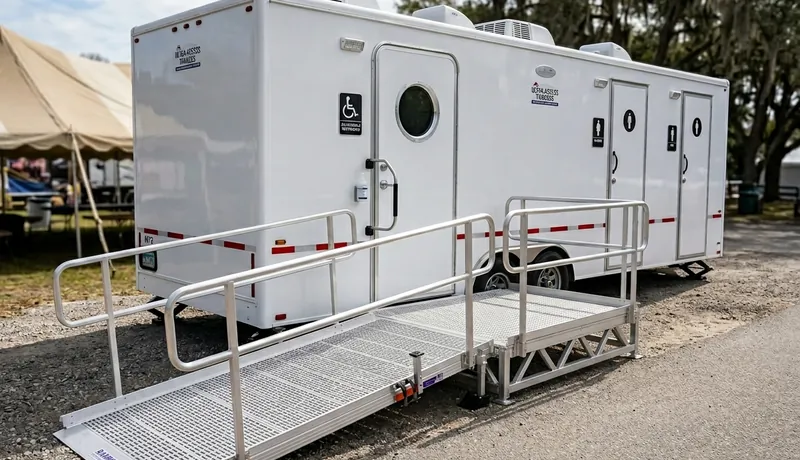 ADA Restroom Trailer in Celina, Tx