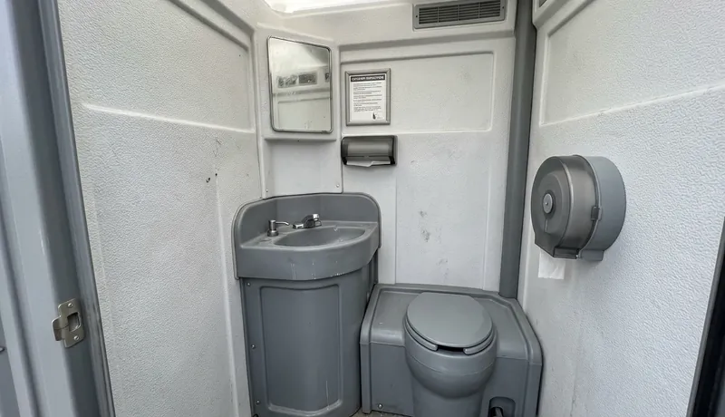 Flushable Porta Potty delivery to site in Celina, Tx