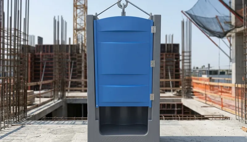 High-Rise Porta Potty construction deployment in Celina, Tx