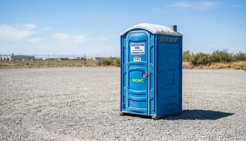 Standard Porta Potty clean interior in Celina, Tx