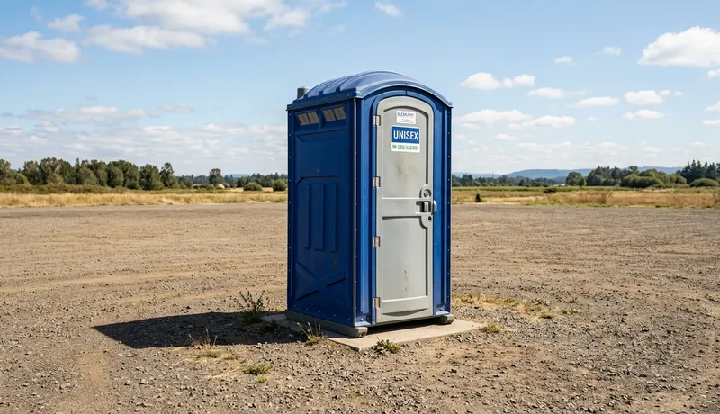 Standard Porta Potty event setup in Celina, Tx