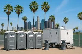 Wedding Restroom Package on-site placement in Celina, Tx
